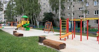 Благоустройство детской площадки во дворе от 1978 руб. в Нижнем Тагиле