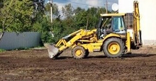 Выравнивание рельефа в Нижнем Тагиле в октябре